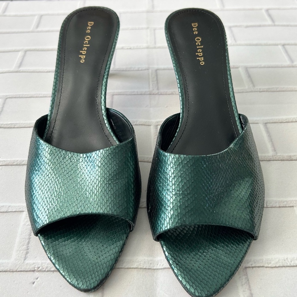 Dee Ocleppo bogota pointed toe slide Mules